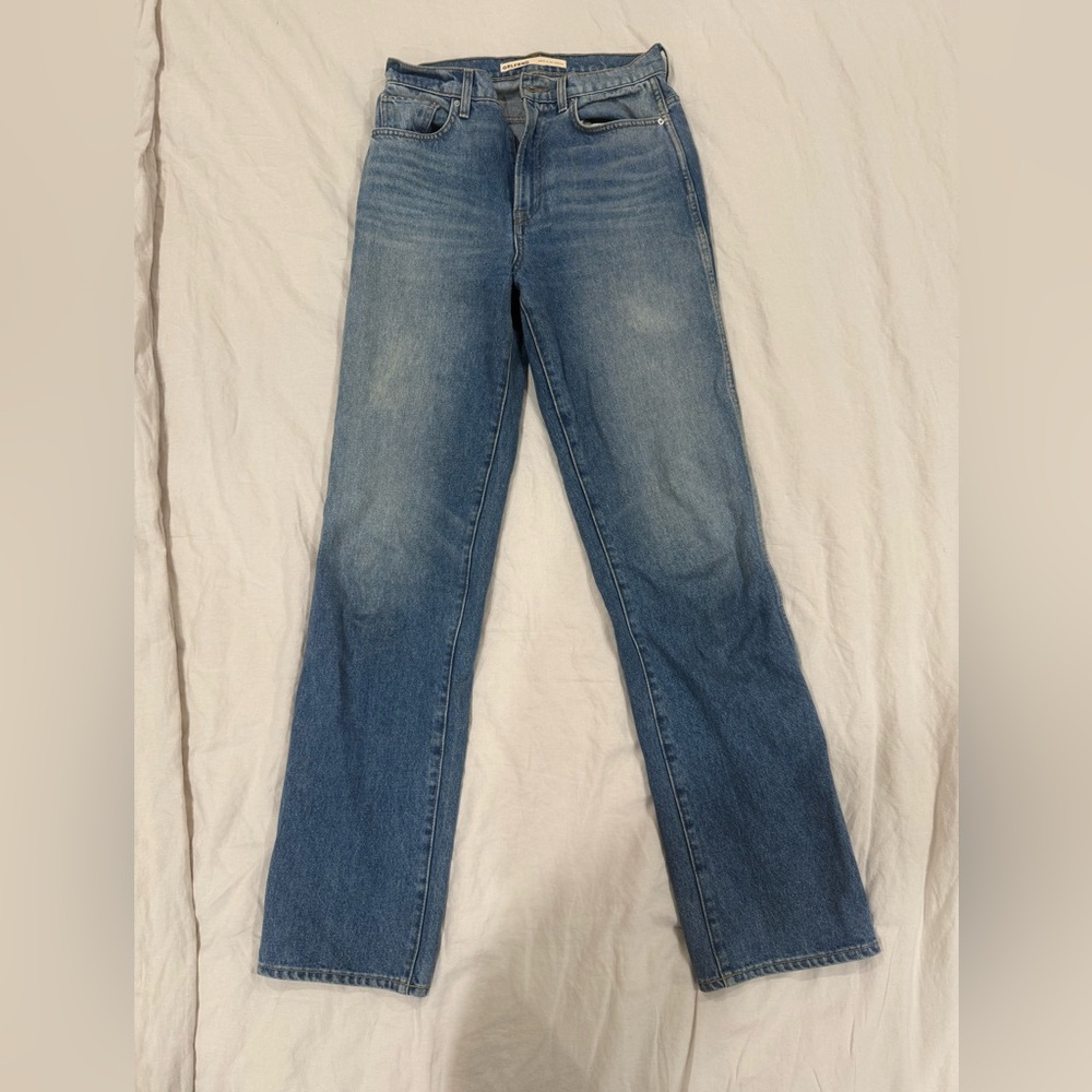 GRLFRND Sara Super High Rise Straigjt Jeans